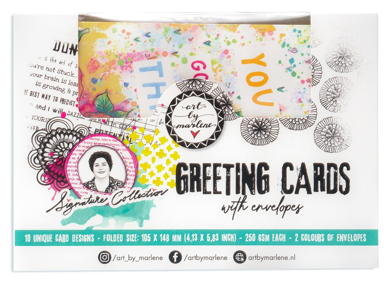 Art By Marlene Signature Collection Greeting Cards-Nr. 01, 10 Designs